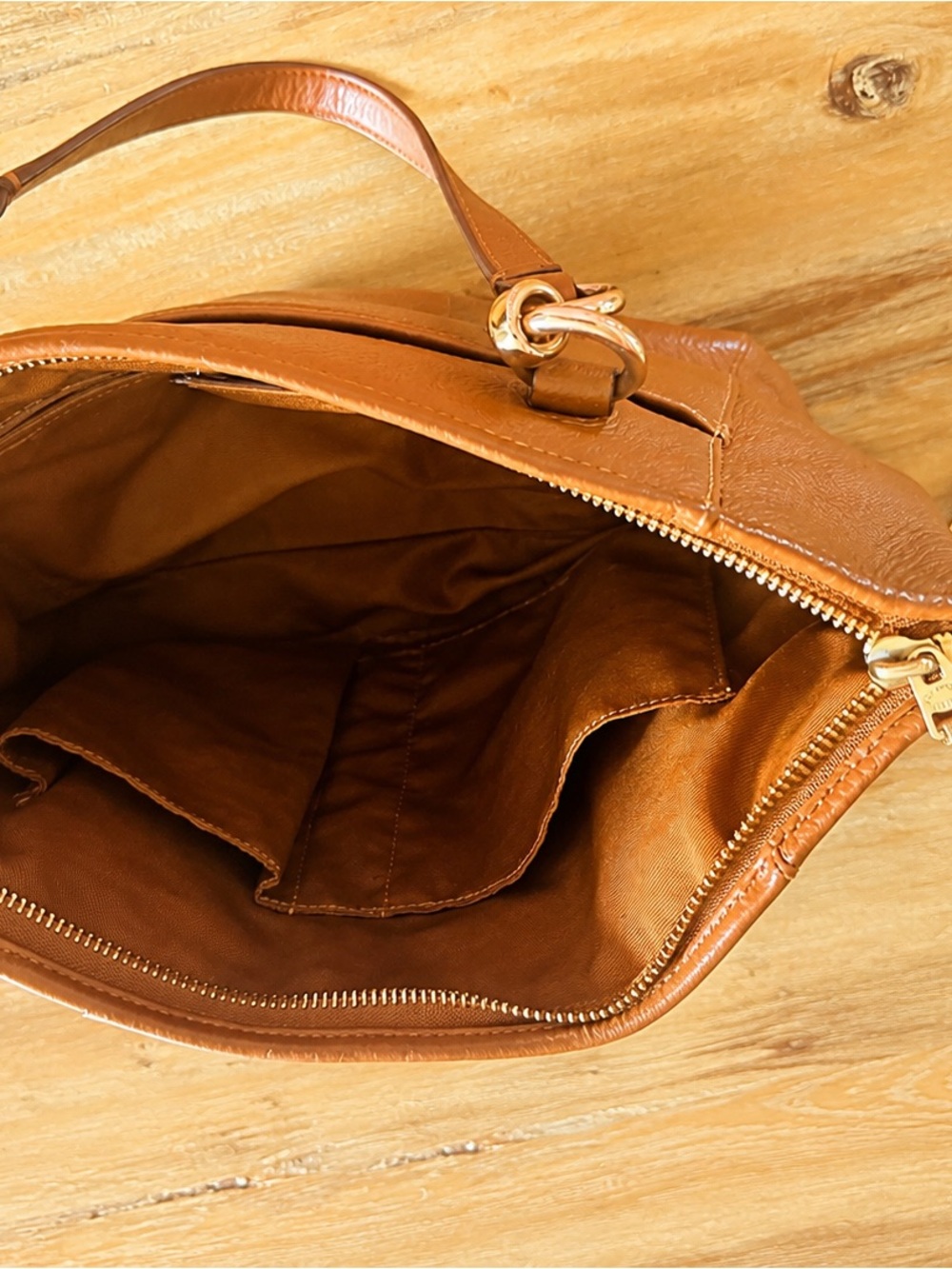 Coach Mini Ellis Tote in Saddle Brown - Excellent Condition - Picture 3 of 4